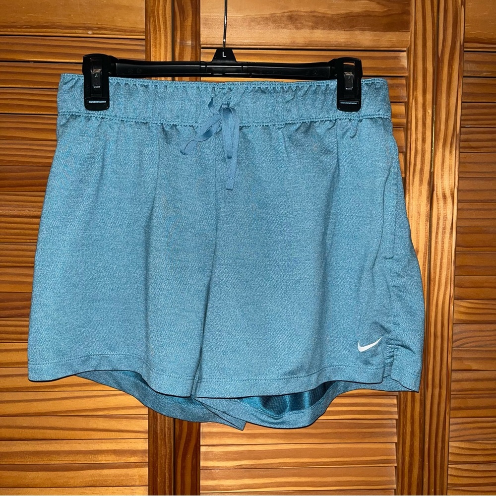 Nike Dri-Fit Blue Medium Elastic Waist Shorts
